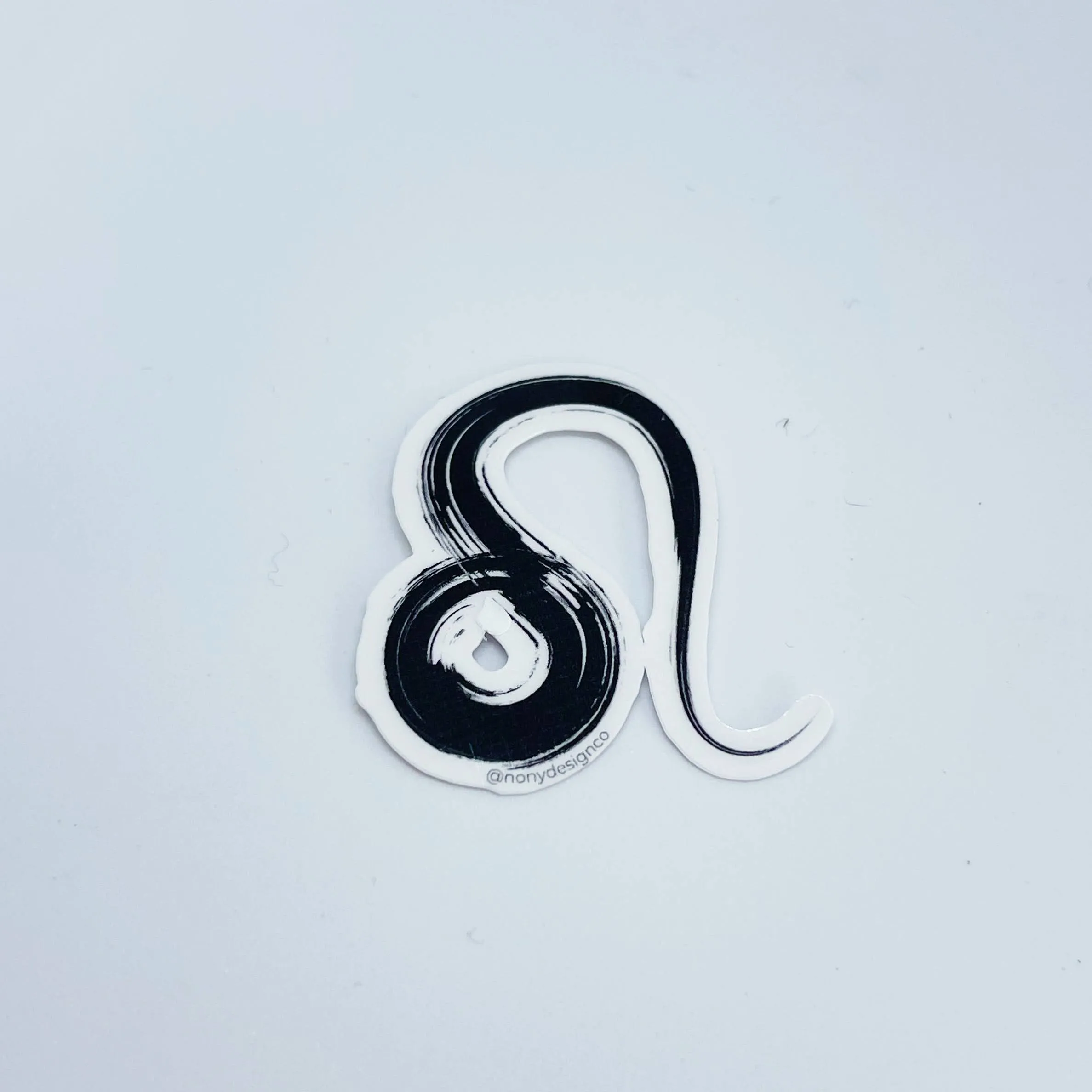 Brushed Zodiac Symbol