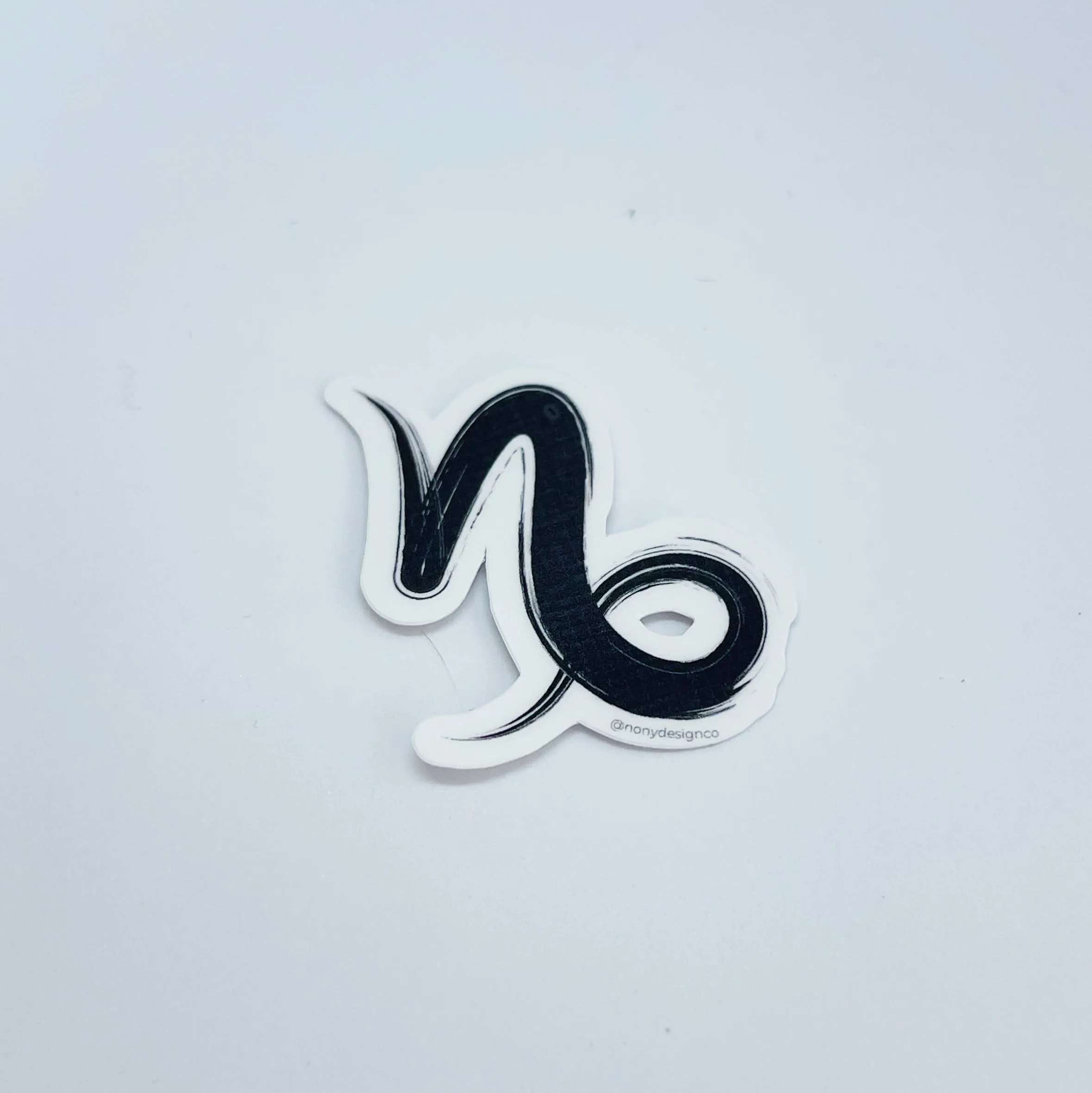 Brushed Zodiac Symbol