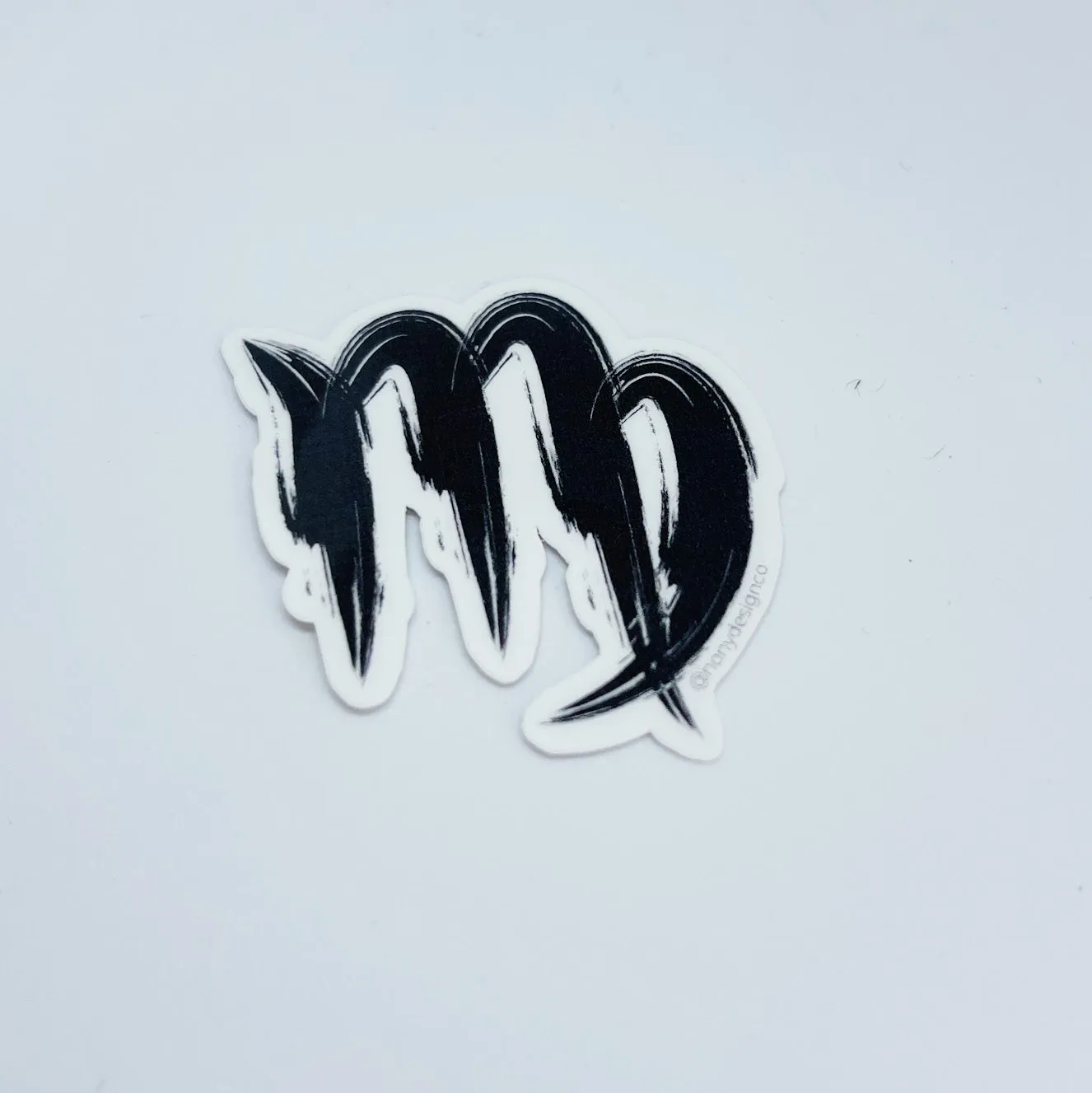 Brushed Zodiac Symbol