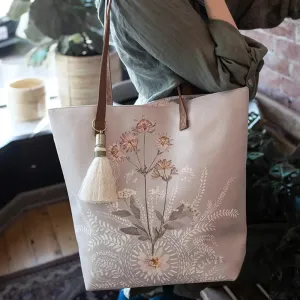 Bucket Tote - Field Lace