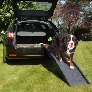 Buddies on the go! Folding Vehicle Pet Ramp | Supports Up To 50kg
