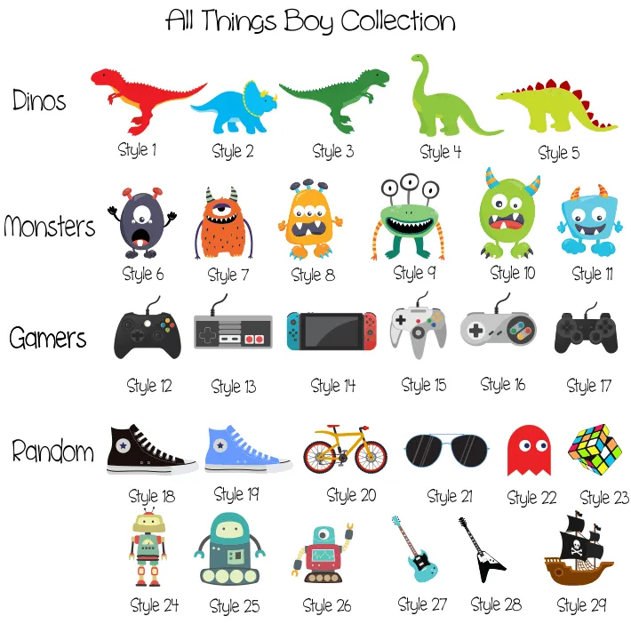 Build Your Own All Things Boy Collection