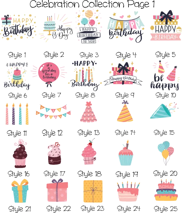Build Your Own Celebration Collection
