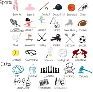Build Your Own Sports and Clubs Collection