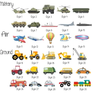 Build Your Own Transportation Collection