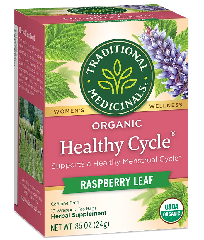 [Bundle Of 4] Traditional Medicinals Healthy Cycle, 16 bags Exp: