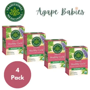 [Bundle Of 4] Traditional Medicinals Healthy Cycle, 16 bags Exp: