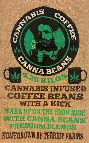 Burl Bag Canna Coffee Beans
