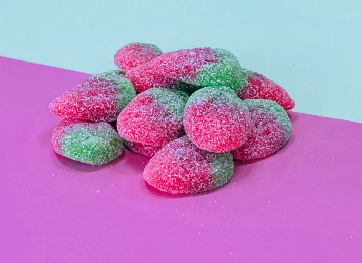 Buzz Sweets Fizzy Wild Strawberries | Share Pack