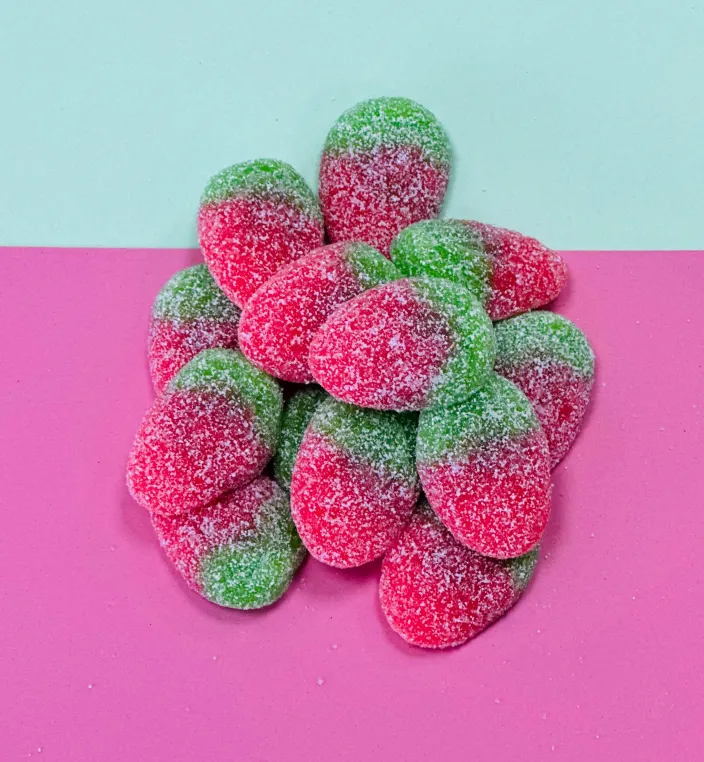 Buzz Sweets Fizzy Wild Strawberries | Share Pack