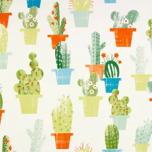 Cactus PVC vinyl fabric - non woven backing