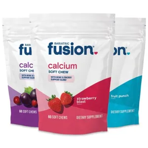 Calcium Citrate Soft Chews - Fruit Variety