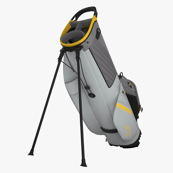 Callaway Chase Stand Bag - Charcoal/Silver/Goldenrod