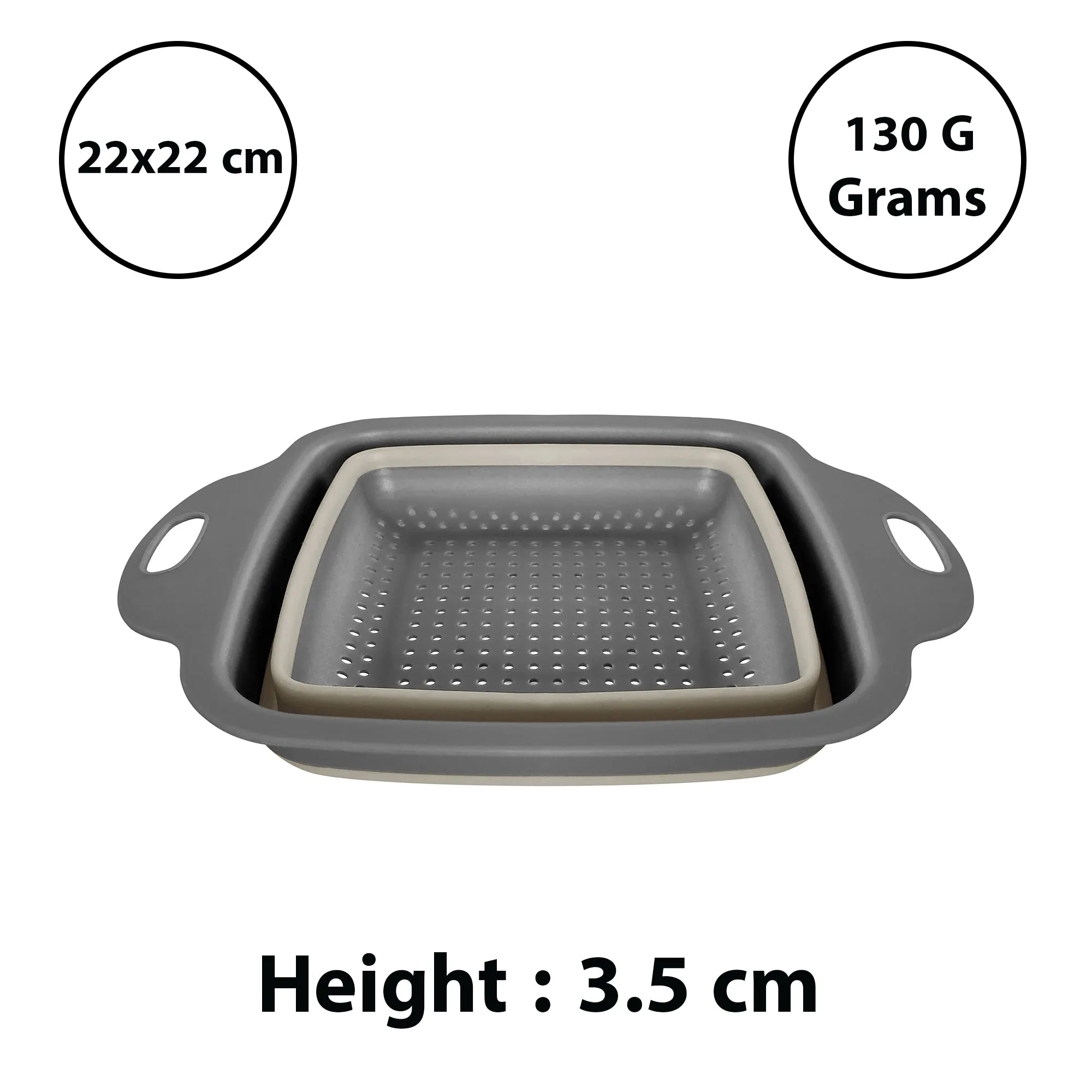 Camouflage - Squared Folding Strainer