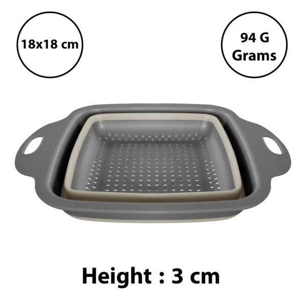 Camouflage - Squared Folding Strainer