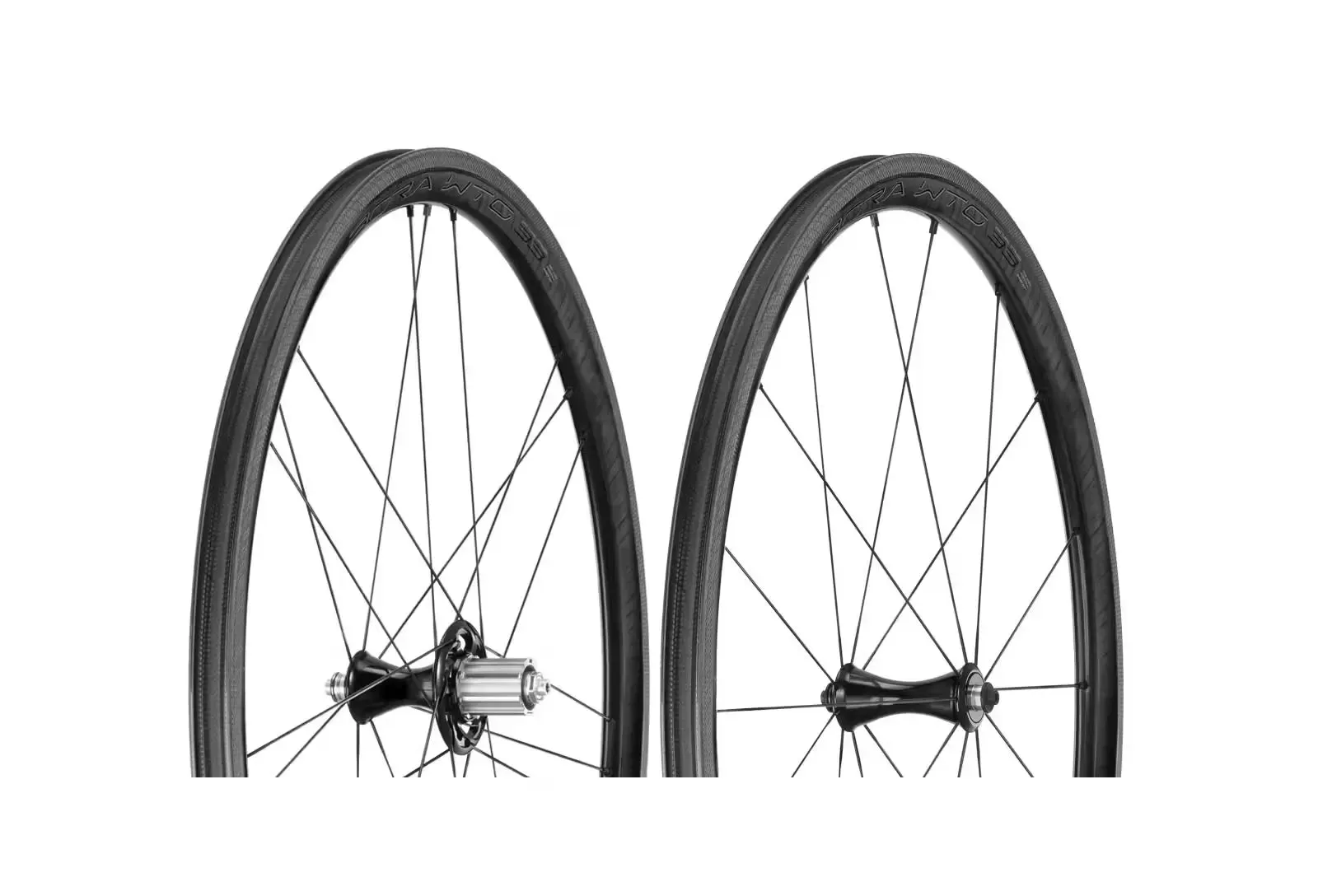Campagnolo Bora WTO 33 Rim Brake Wheelset - Dark Label - Quick Release