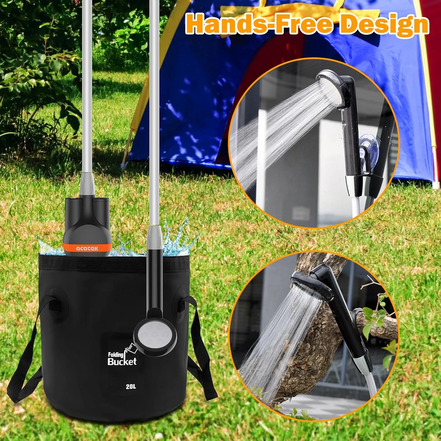 CampStream™ - Portable Shower