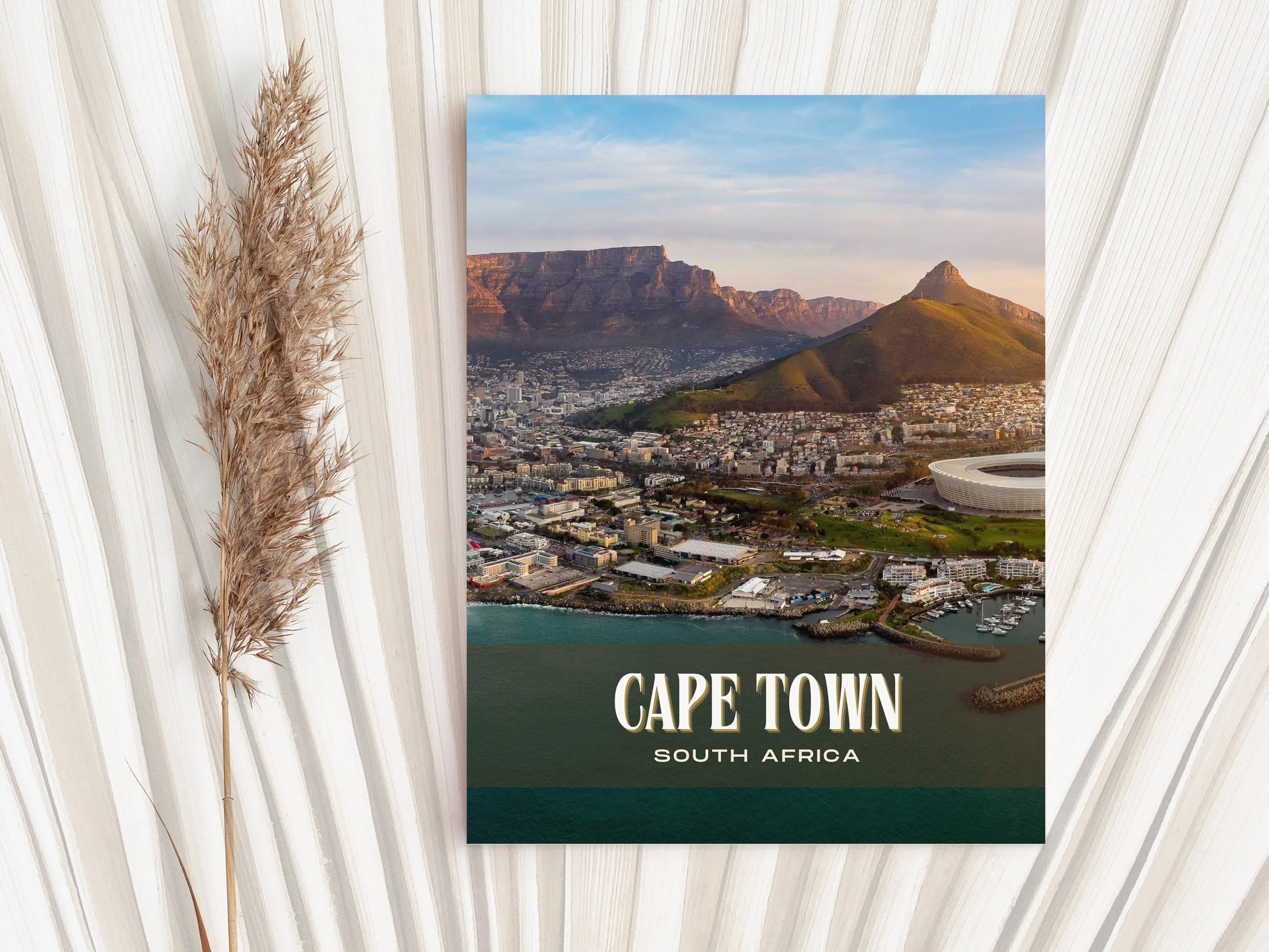 Cape Town Retro Wall Art, South Africa