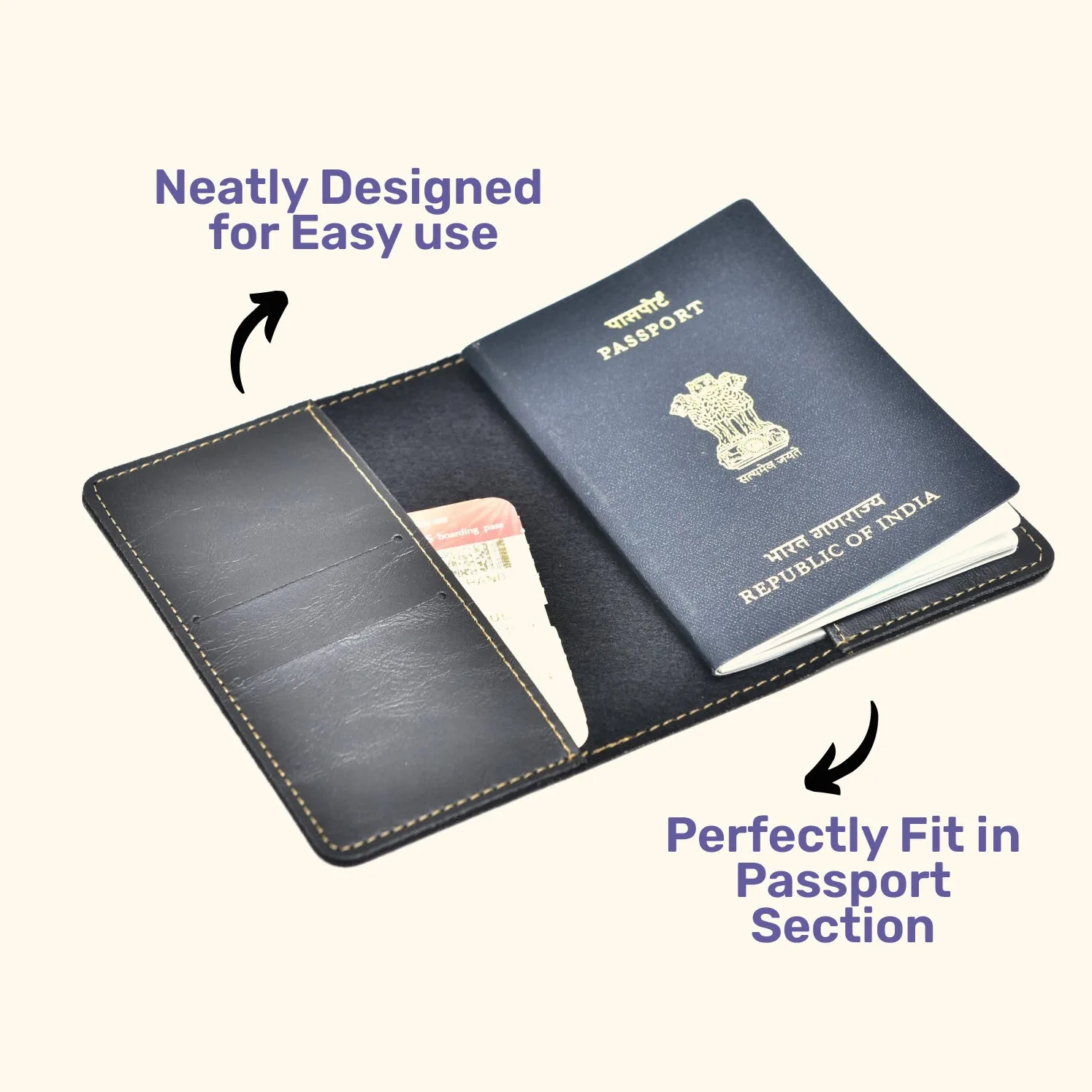 Captain America Print Personalised Nexon Passport Cover - Black