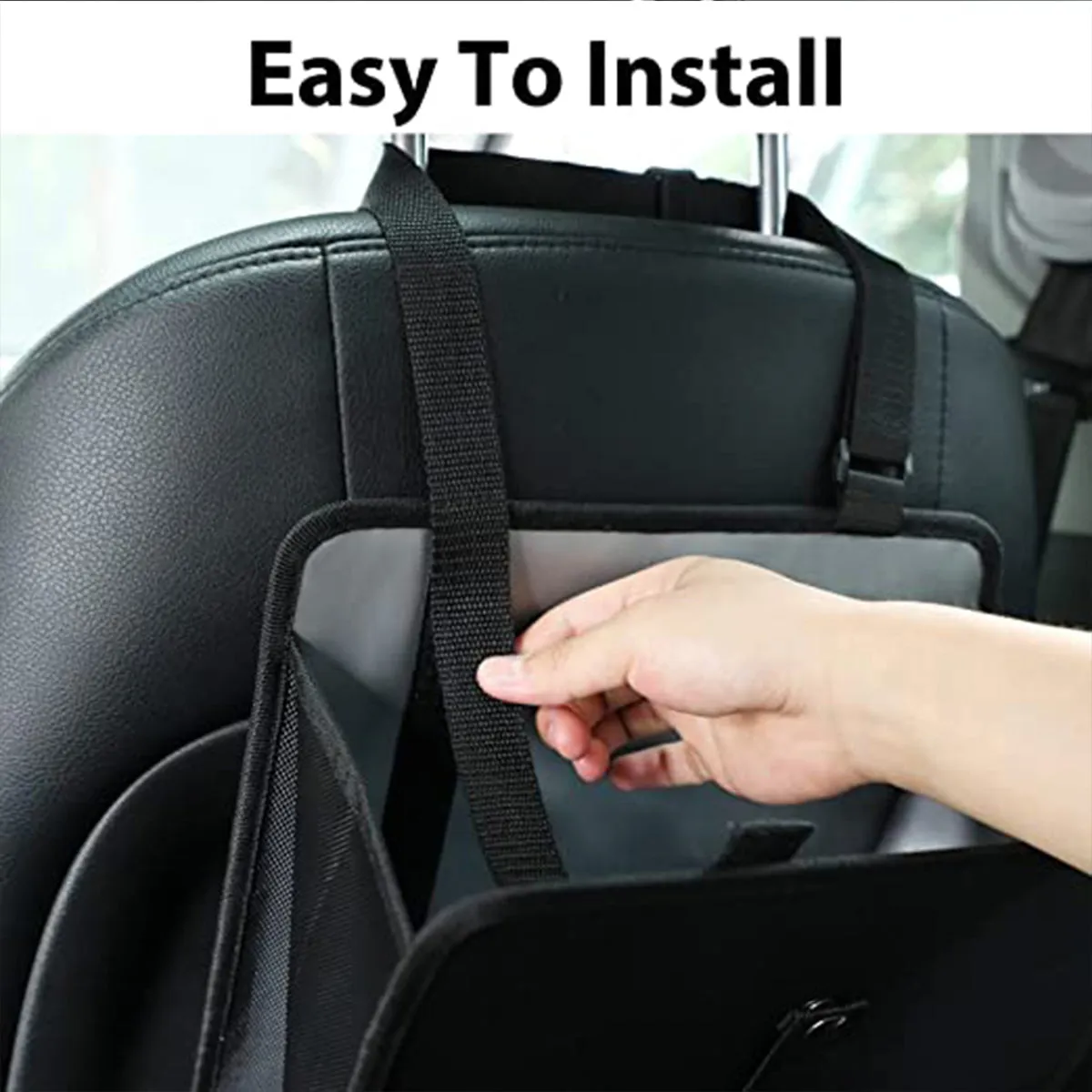 Car Trash Can, Custom fit for Waterproof Foldable Auto Garbage Bag, Leak-Proof Car Organizer and Storage Bag, Car Garbage Can Hanging