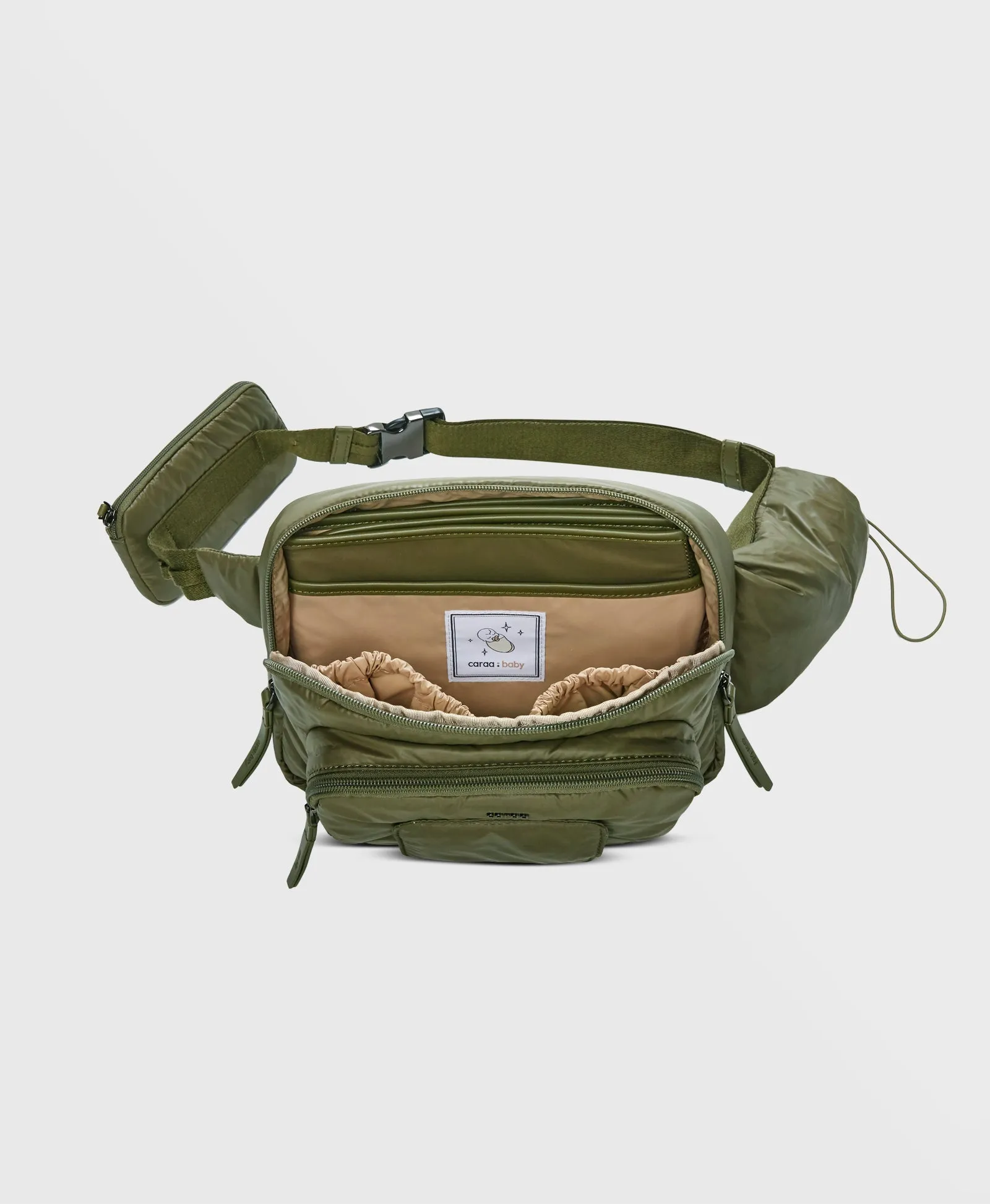 Caraa Baby Changing Sling Nylon | Olive Nylon