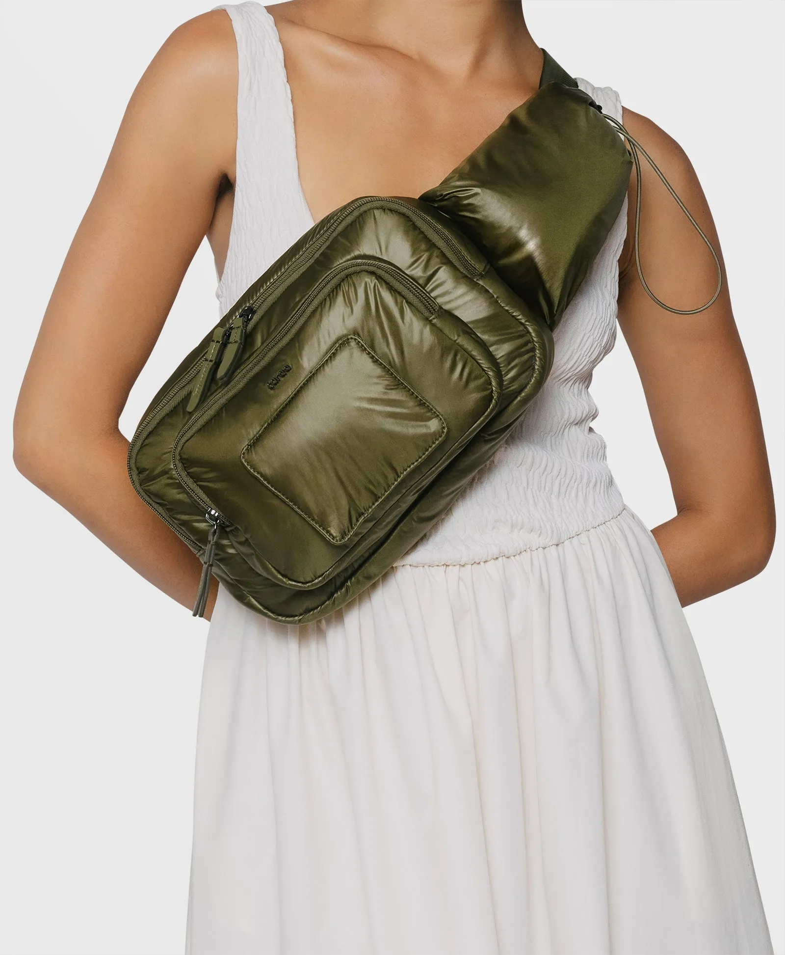 Caraa Baby Changing Sling Nylon | Olive Nylon