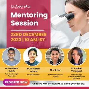 Career Guidance & Mentorship Program (CGMP) For Biotech / Life Science