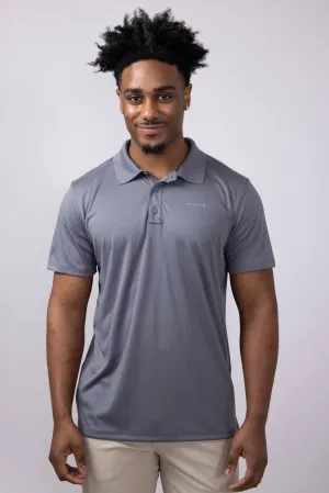 Carhartt Force Pocket Polo for Men in Steel | 106901-STL-STEEL