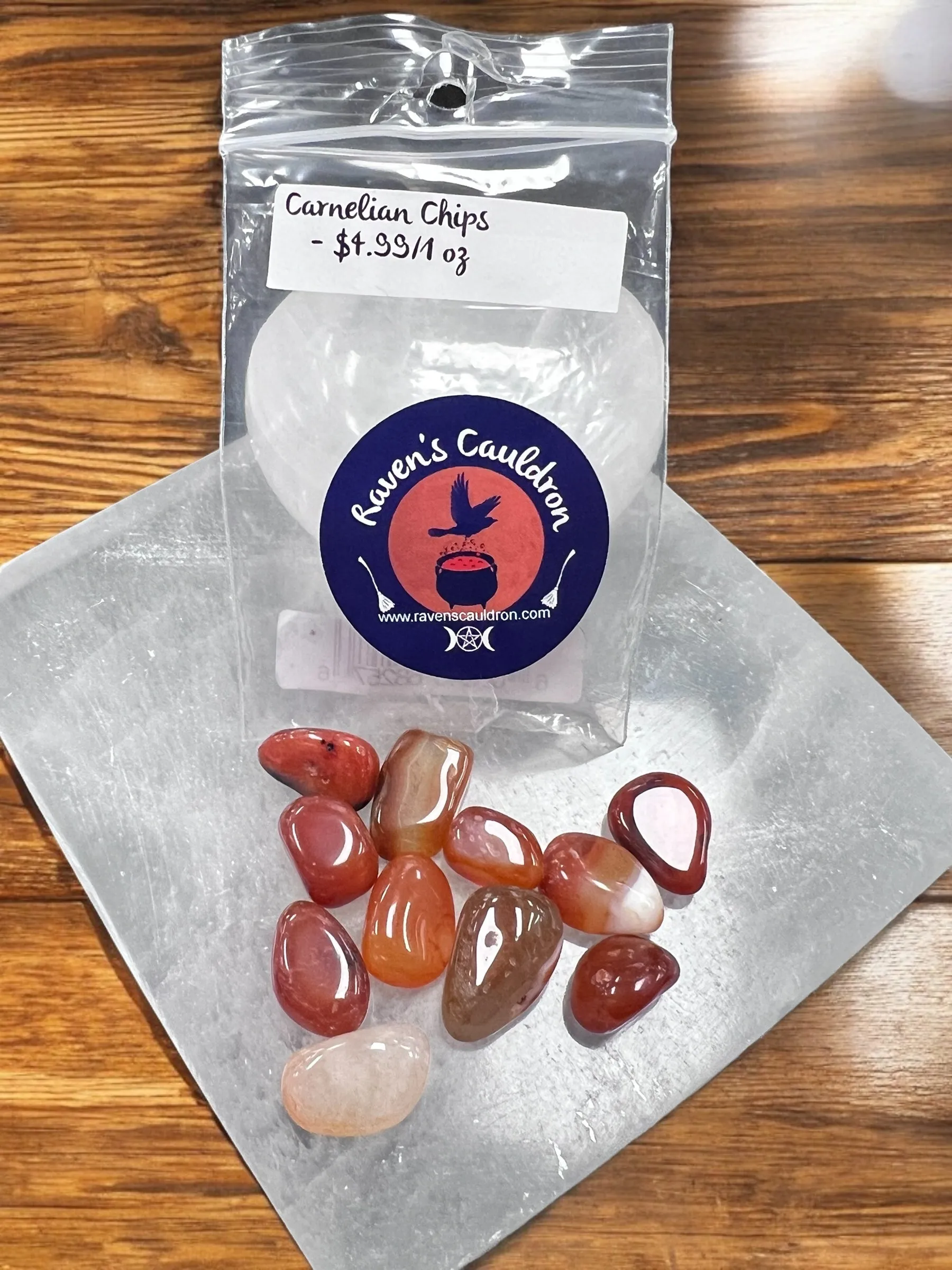 Carnelian Gemstone Chips