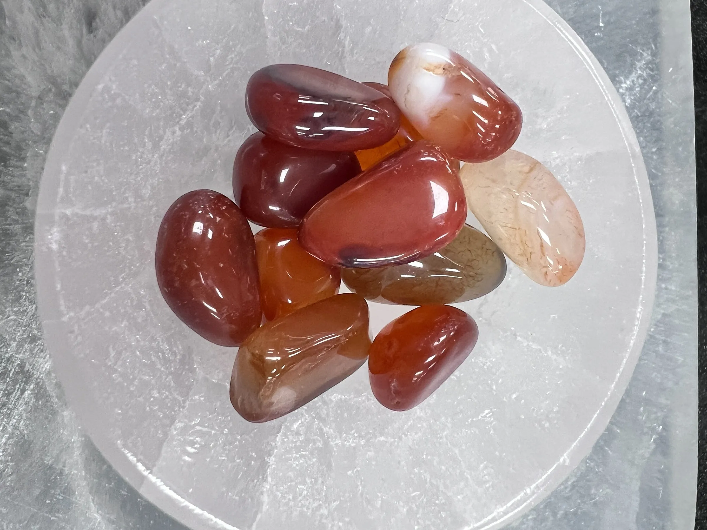 Carnelian Gemstone Chips