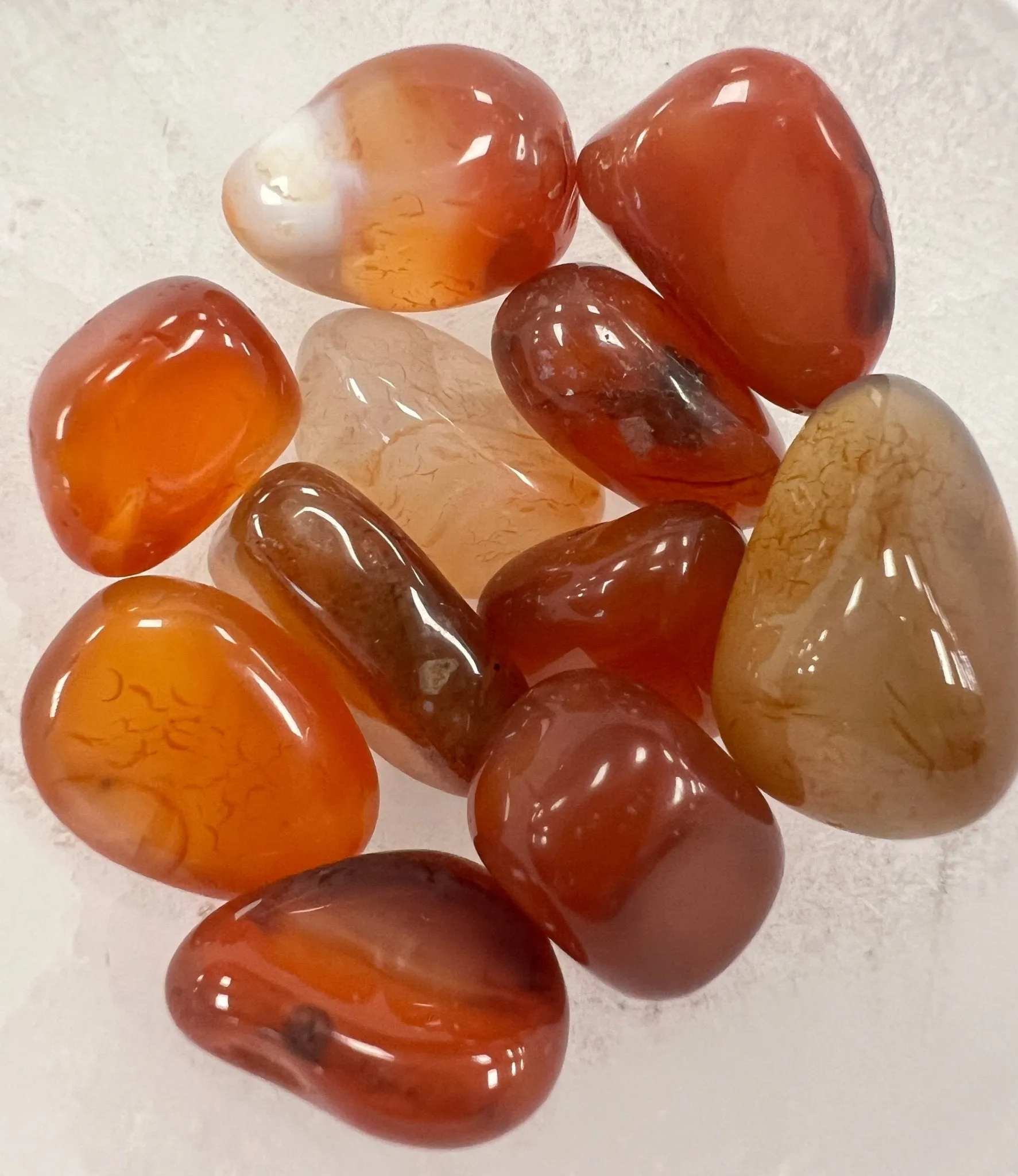 Carnelian Gemstone Chips