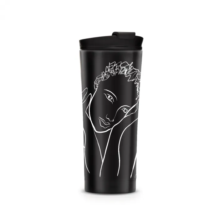 Carrol Boyes Travel Mug Full Of Grace 400ml 18TMG-FOG-BL-W