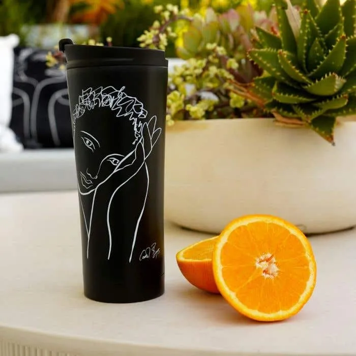 Carrol Boyes Travel Mug Full Of Grace 400ml 18TMG-FOG-BL-W