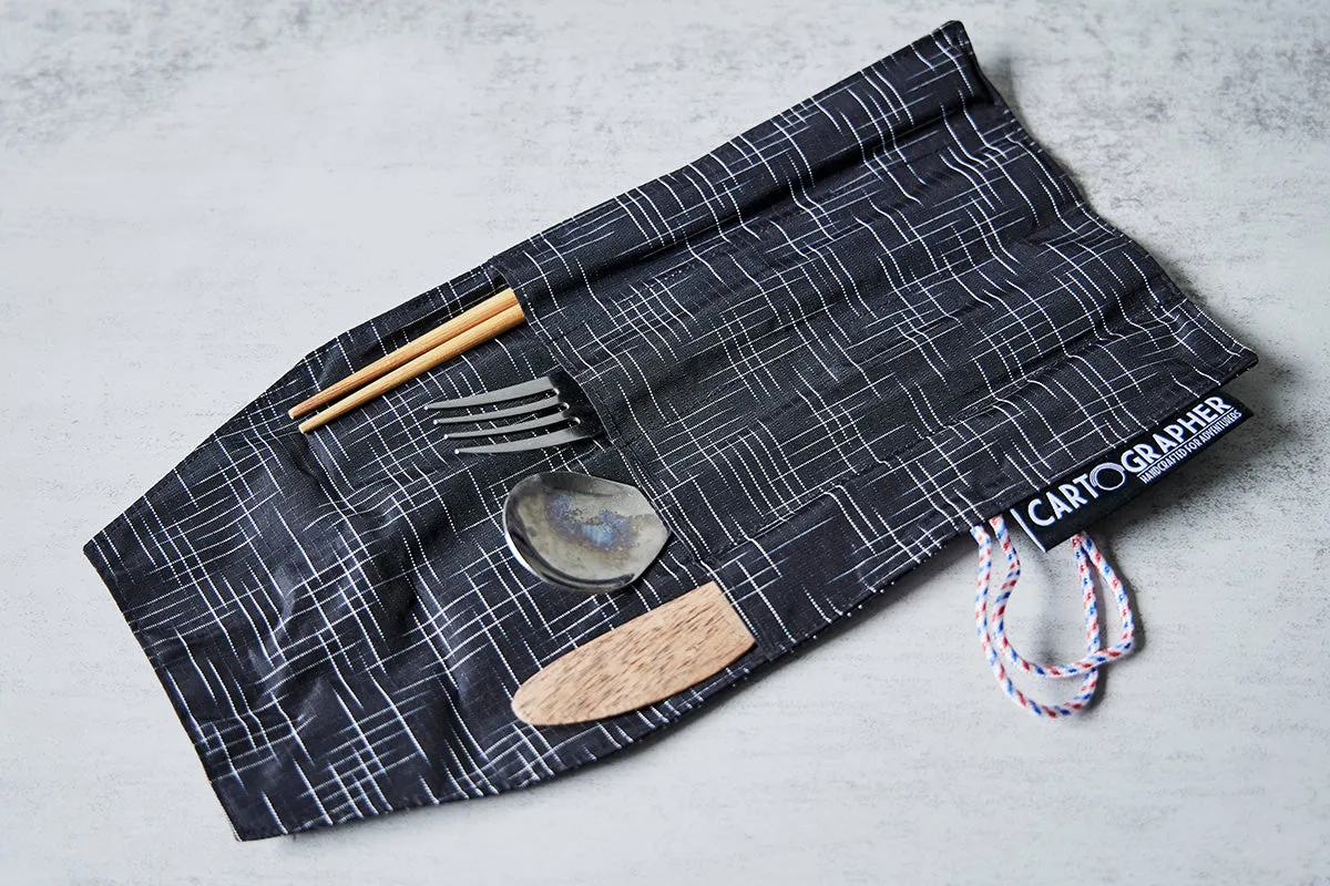 Cartographer Cutlery Case