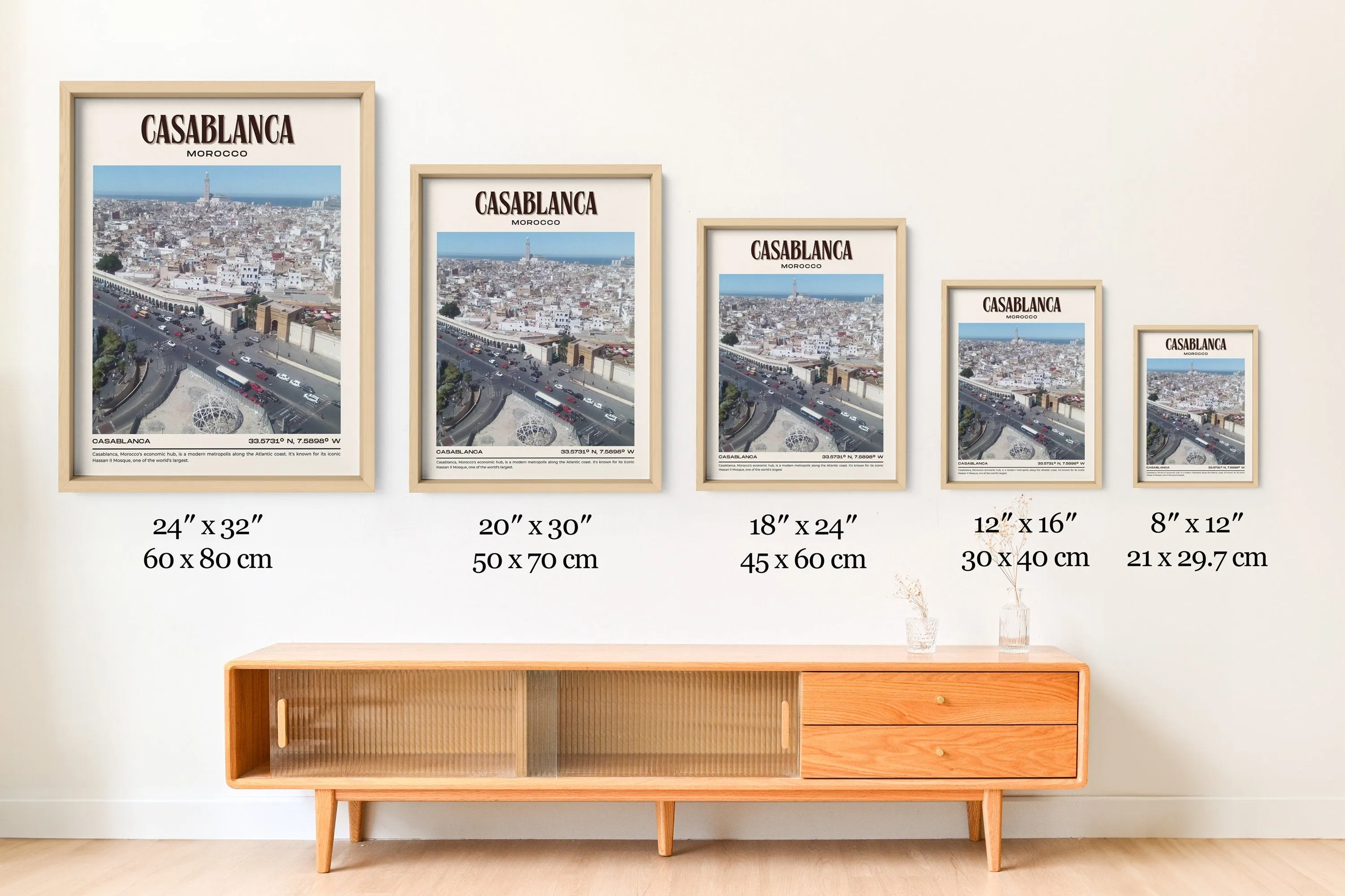 Casablanca Vintage Wall Art, Morocco