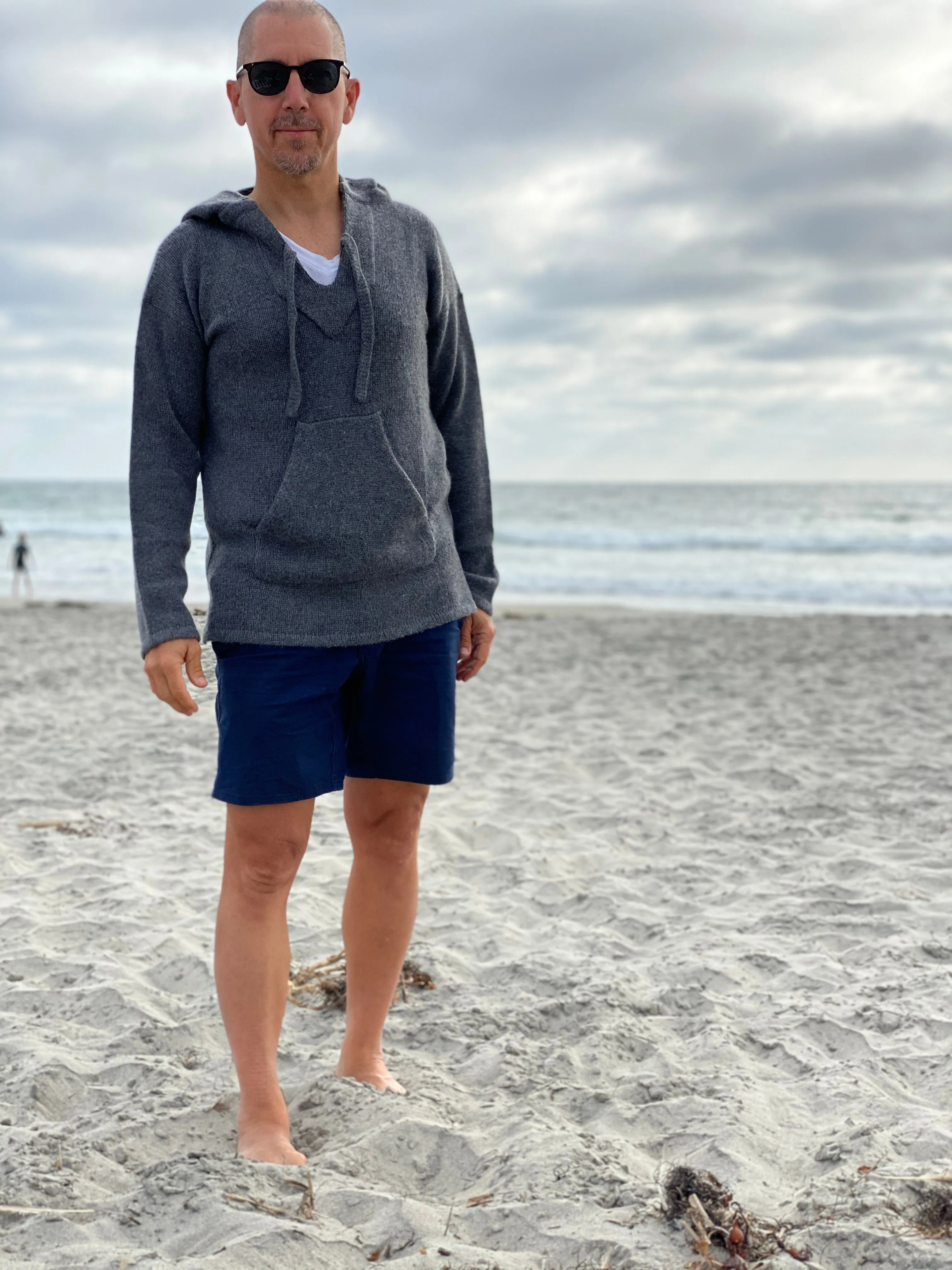 Cashmere Sweater Baja Hoodie