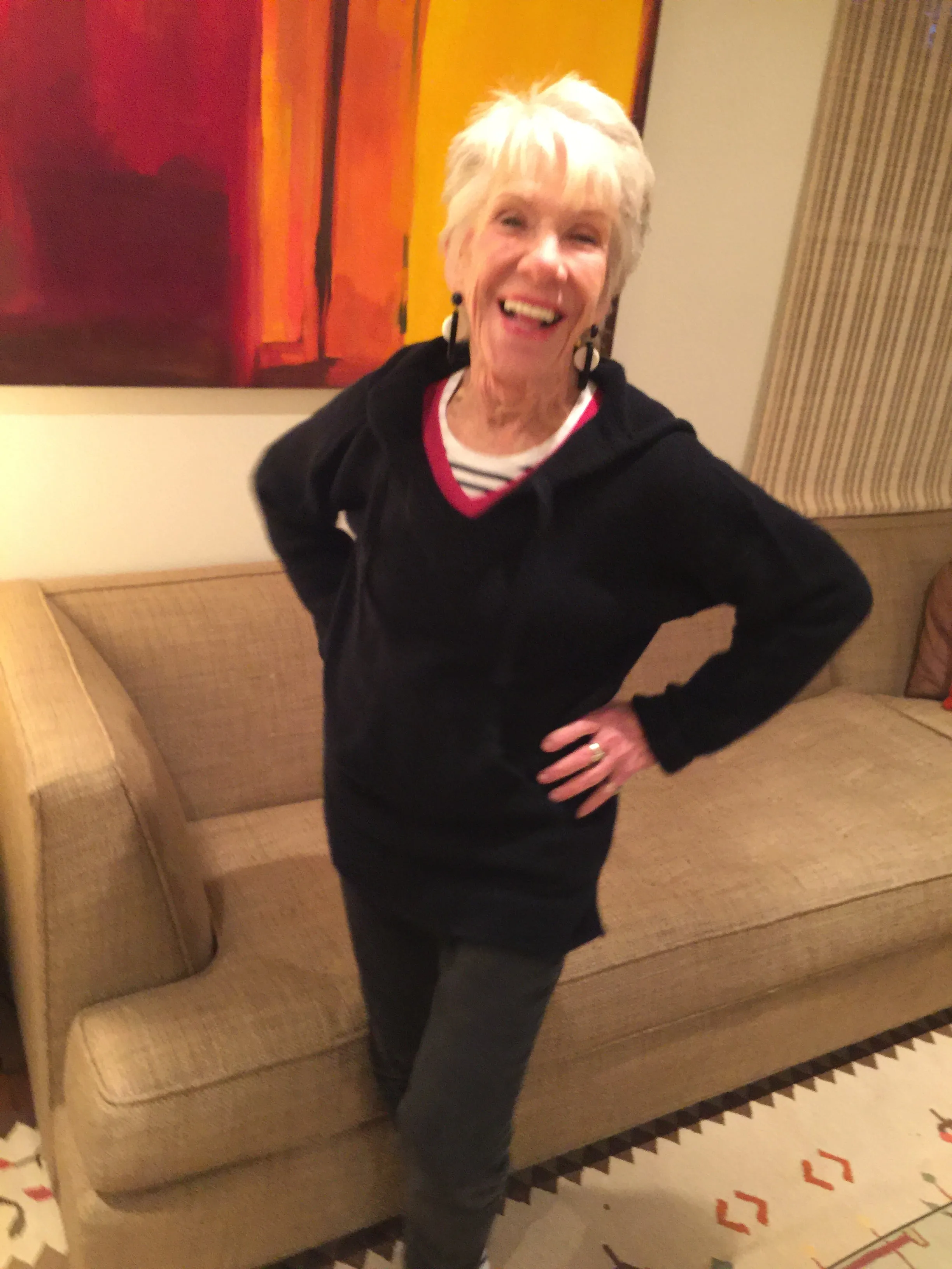 Cashmere Sweater Baja Hoodie