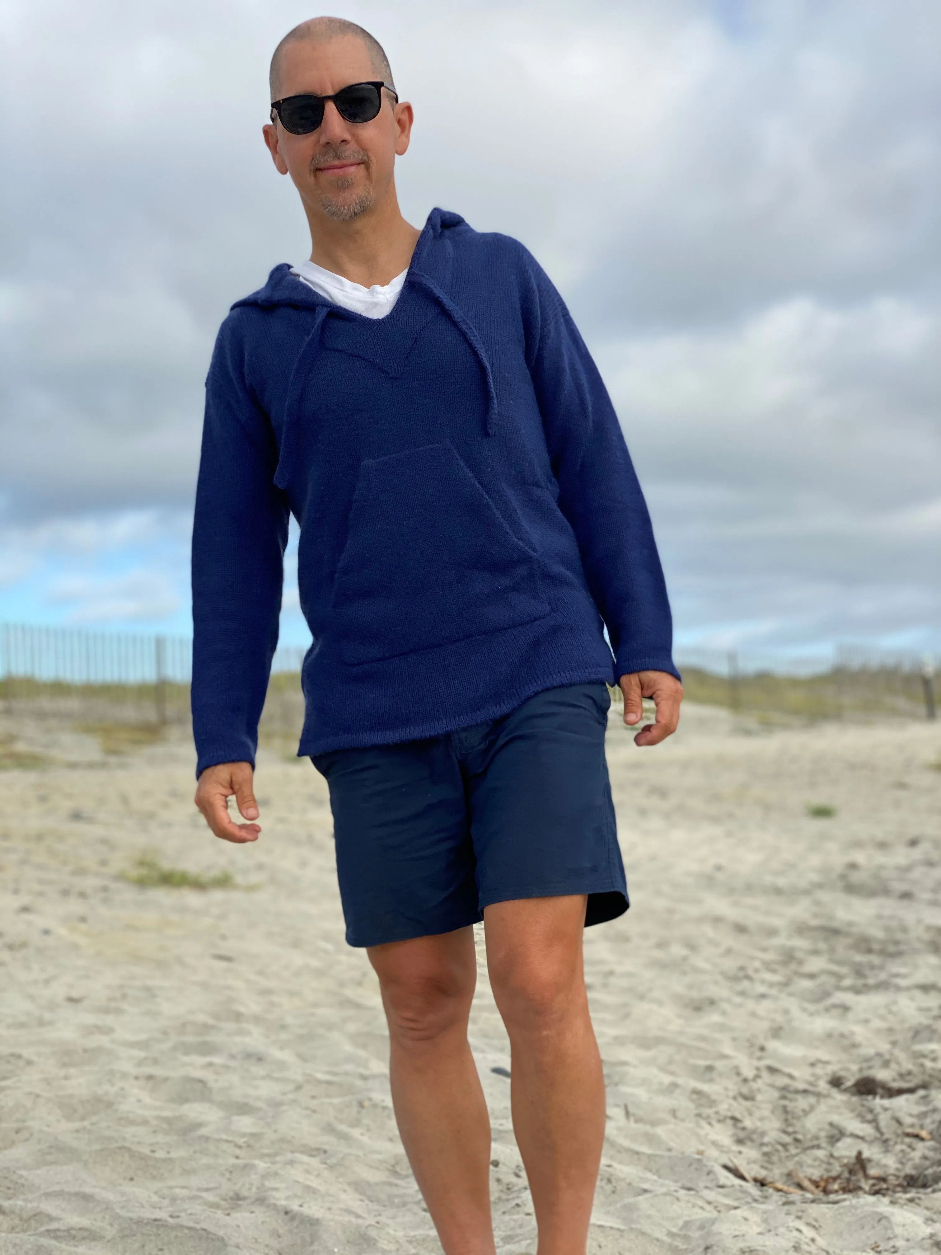 Cashmere Sweater Baja Hoodie