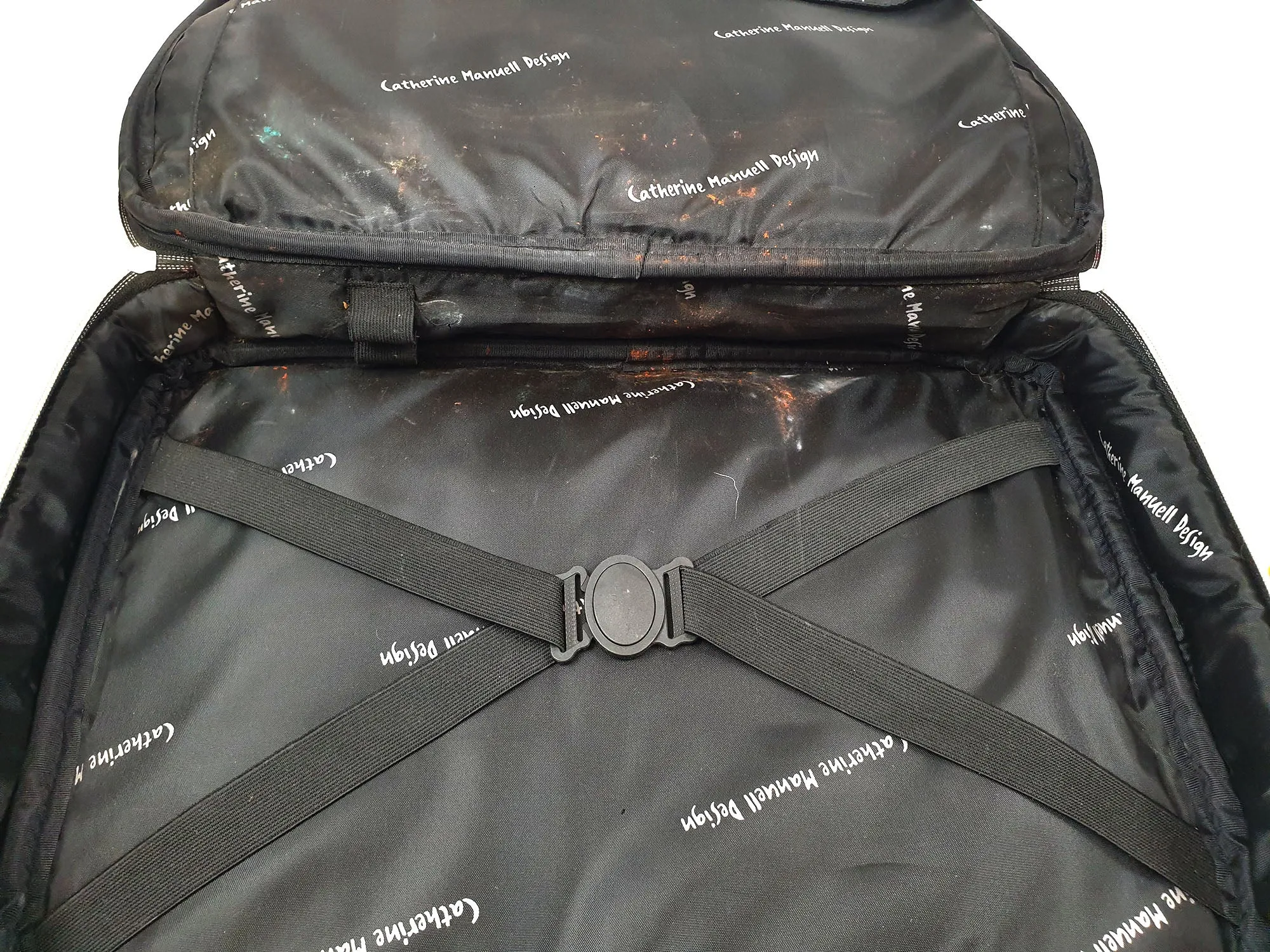 Catherine Manuell black laptop bag