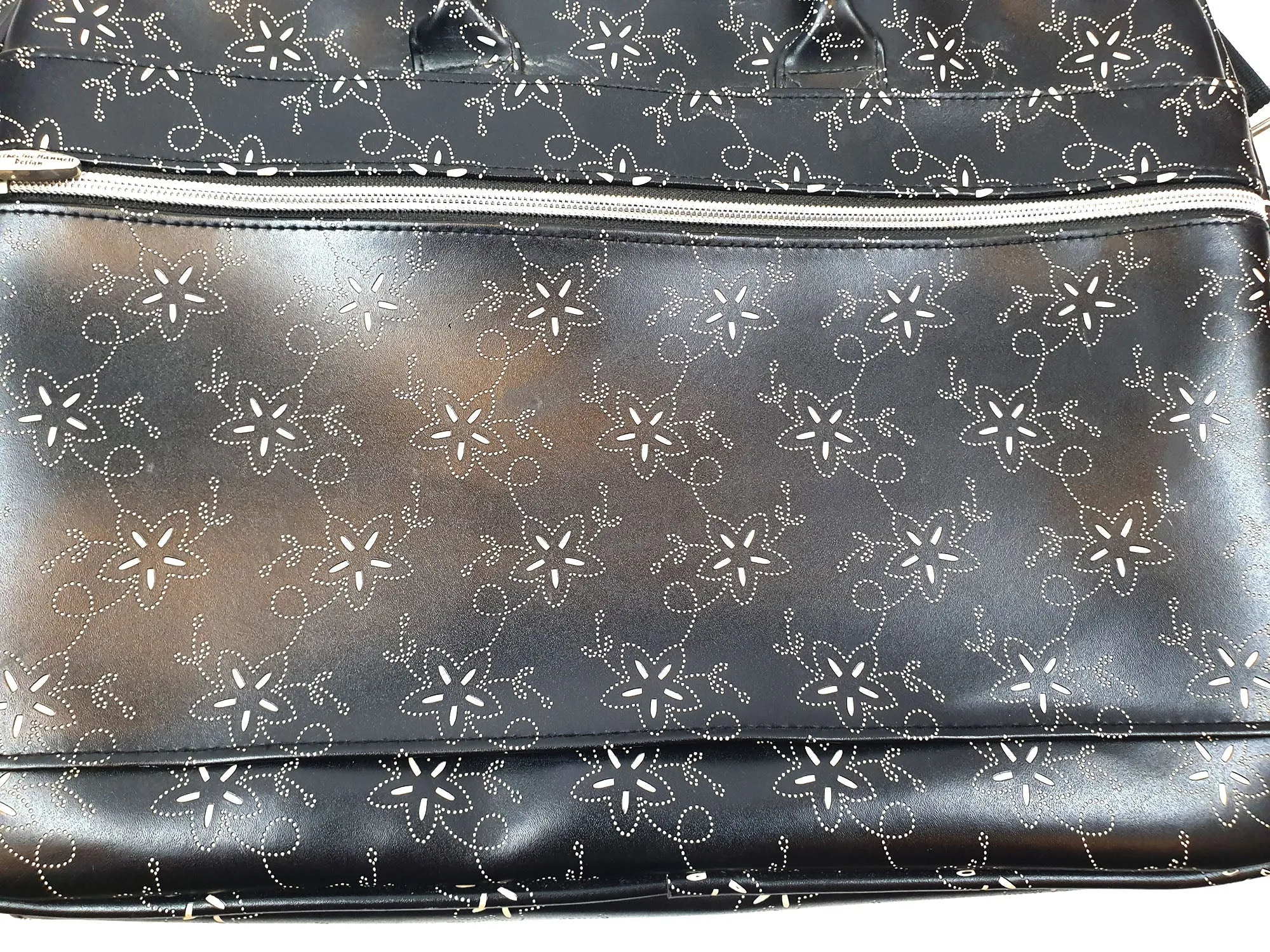 Catherine Manuell black laptop bag