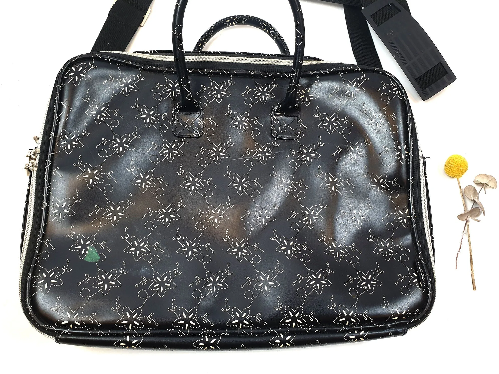 Catherine Manuell black laptop bag