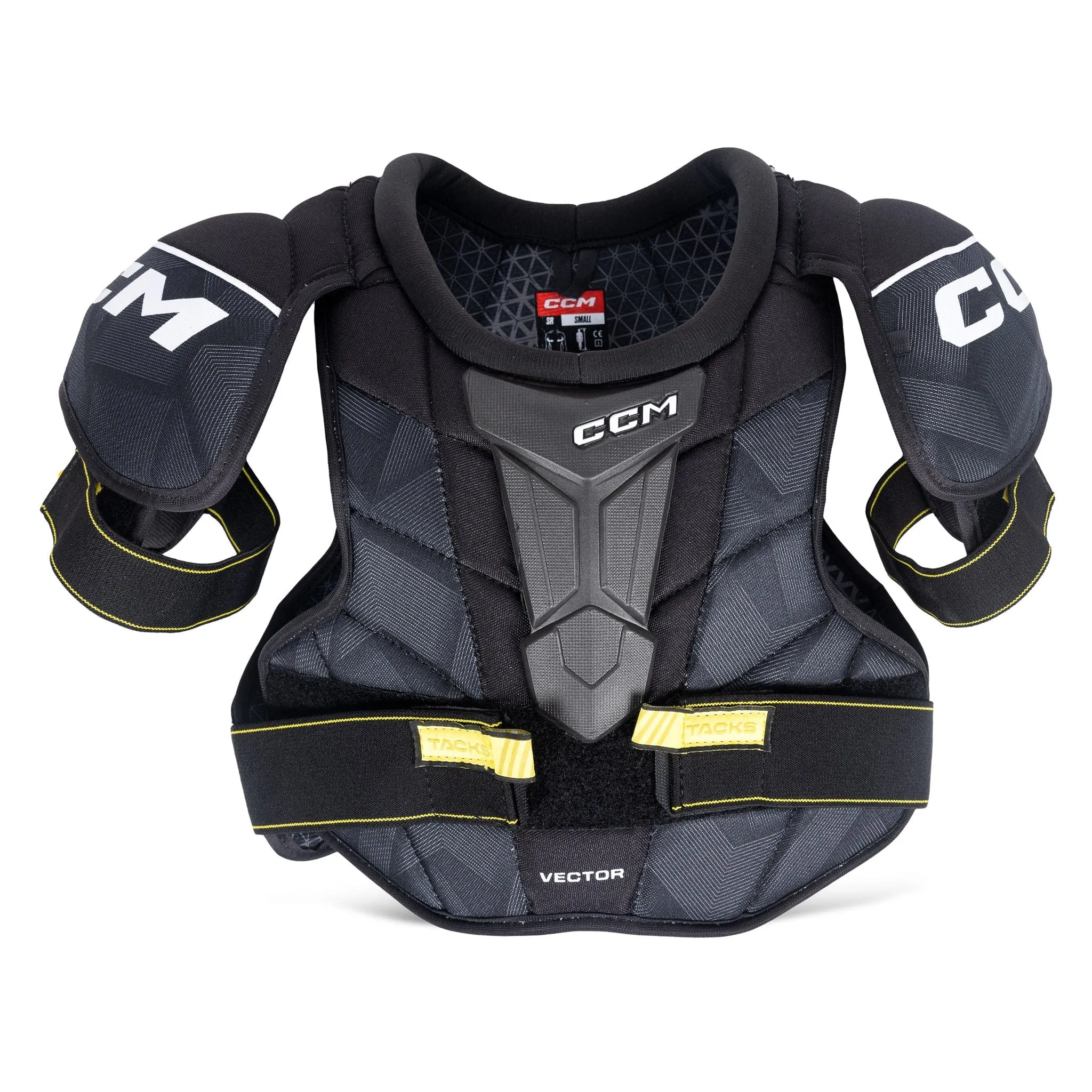 CCM Tacks Vector Senior Hockey Shoulder Pads - 2023