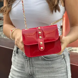 Celeste Charm Red Bag