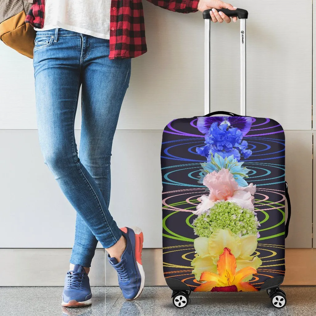 Chakra Lotus Suitcase Cover