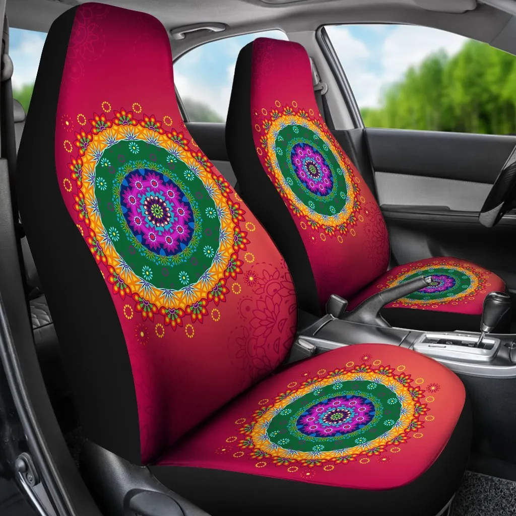 Chakra Wheel Car Seat Covers