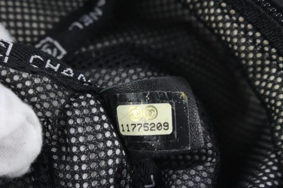 Chanel Black CC Logo Sports Lin Backpack Convertible Tote Bag 5cas928
