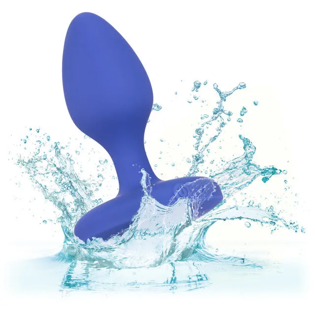 Cheeky Gems MEDIUM RECHARGEABLE VIBRATING Butt Plug Blue