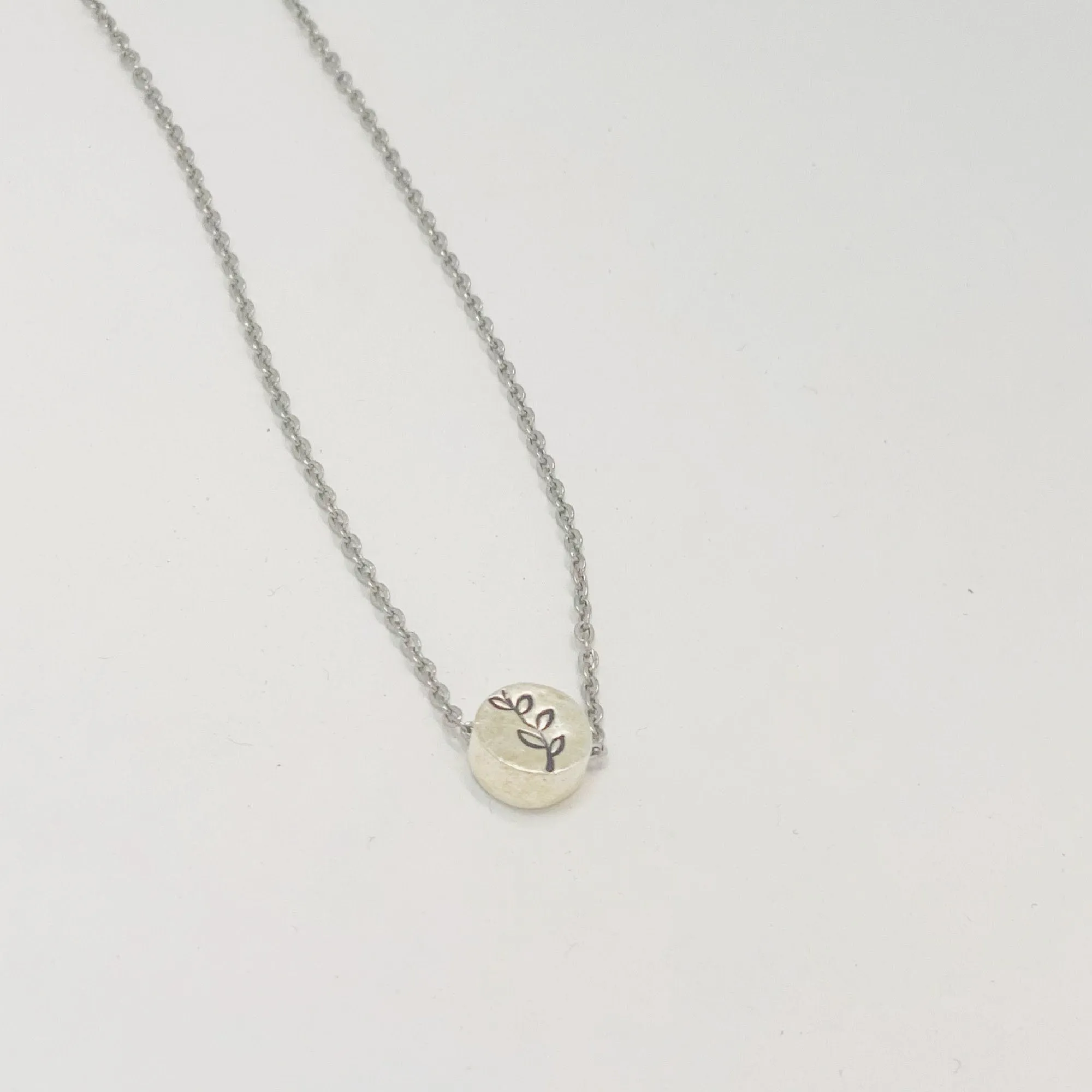 Cheer up, Silver leaf, Gold leaf necklace, Inspire gifts, Gifts to inspire, Encourage a friend, Card and gift, Send some love, Grow through