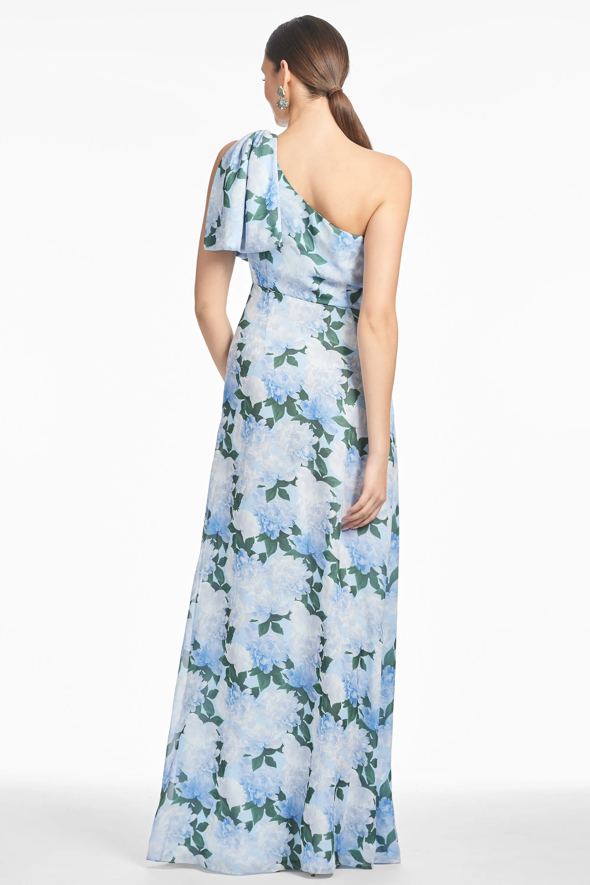 CHELSEA GOWN - GLACIAL PEONIES