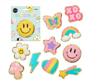 Chenille Sticker Patch Assortment